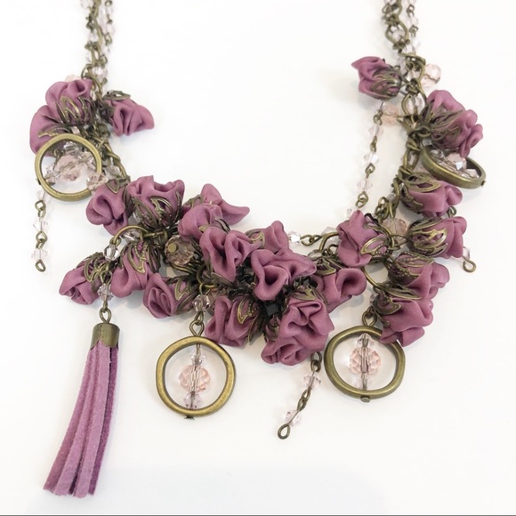 Handmade Earrings and Necklace Set - Picture 6 of 8